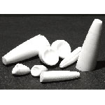 Floating Popper Heads / Bodies - TCS (Tapered, Cupped & Slotted) - with 10 Hooks