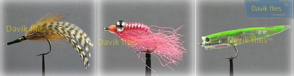 Davik saltwater flies